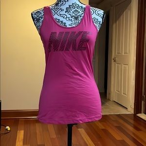 Pink Nike work out tank top